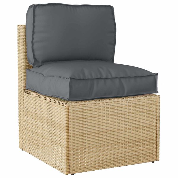 vidaXL Set di Cuscini per Pallet 2 pcs Antracite Tessuto Oxford