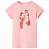 vidaXL Maglietta da Bambina Rosa 116
