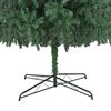 vidaXL Albero di Natale con luci a corde decorative Verde 400 cm PVC