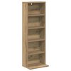 vidaXL Mobile per CD Rovere Artigianale 33 x 23,5 x 97,5 cm