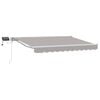 vidaXL Cornice per Tenda Manuale con LED 3,5 x 2 m