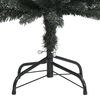 vidaXL Albero di Natale Artificiale Sottile con Base Verde 210 cm PVC