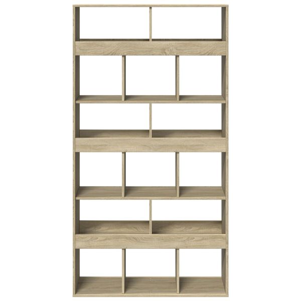 vidaXL Libreria Rovere Sonoma 100x33x187,5 cm in Truciolato