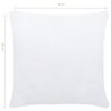 vidaXL Imbottitura per Cuscini 2 pz 40x40 cm Bianco