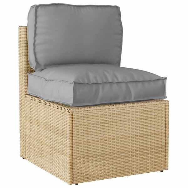 vidaXL Set di Cuscini per Pallet 2 pcs Grigio Tessuto Oxford