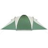 vidaXL Tenda da Campeggio a Cupola per 6 Persone Verde Impermeabile