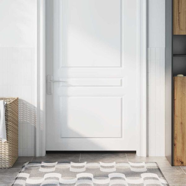 vidaXL Spazzole per porte a vite 12 pcs Marrone 100 cm