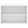 vidaXL Tavolino da Salotto Bianco Lucido 100x60x42cm Legno Multistrato