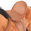vidaXL Cavallo in Peluche in Piedi Marrone