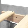 vidaXL Giroletto Testiera Grigio Cemento 200x200 cm Legno Multistrato