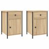 vidaXL Comodini 2 pz Rovere Sonoma 40x42x60 cm in Legno Multistrato