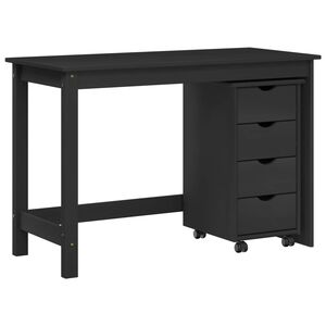 vidaXL Set di Scrivania e Armadietto 2 pz Grigio