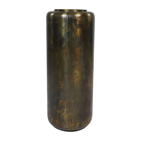 HSM Collection Vaso di Fiori Salerno Medio 26x65 cm Dorato