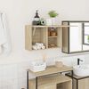 vidaXL Mobile da Bagno Rovere Sonoma 60x25x40 cm in Legno Multistrato