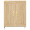 vidaXL Credenza Rovere Sonoma 69,5x34x90 cm in Legno Multistrato
