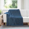 vidaXL Coperta Blu navy 200 x 150 cm Panno