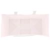 vidaXL Sacchetti di Carta 250 pz con Manici Rosa 18x8x22 cm