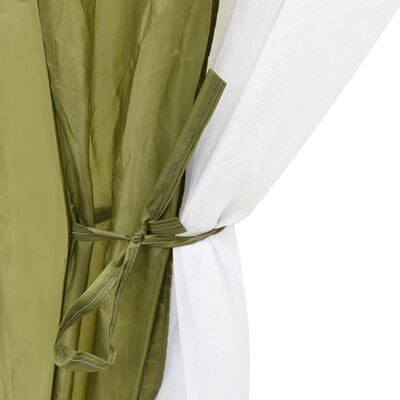 vidaXL Tenda per Piscina in Tessuto 500x433x250 cm Verde