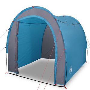 vidaXL Tenda Portaoggetti Blu Impermeabile
