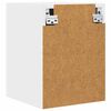 vidaXL Armadio pensile 2 pcs Bianco 30 x 31 x 40 cm Legno multistrato