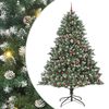 vidaXL Albero di Natale artificiale Verde 240 cm