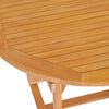 vidaXL Set da Pranzo 9 pz in Legno Massello di Teak