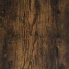 vidaXL Comodino Rovere Fumo 46,5x29x61 cm in Legno Multistrato