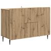 vidaXL Credenza con cassetto Rovere Artigianale 89 x 34,5 x 62 cm