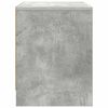 vidaXL Comodini 2 pz Grigio Cemento 45x34x44,5 cm in Truciolato