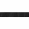 vidaXL Tappeto Rettangolare Nero 80x500 cm in Bamb&ugrave;