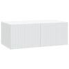 vidaXL Mobile Porta TV da Muro Bianco 78,5 x 41 x 30 cm