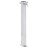 vidaXL Colonna d'Acqua da Giardino 60 cm Acciaio Inox Quadrato