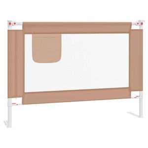 vidaXL Sponda Letto di Sicurezza per Bambini Talpa 90x25 cm in Tessuto