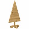 vidaXL Alberi di Natale Marrone 60 cm Legno di pino massello