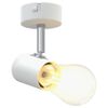vidaXL Faretto da soffitto Bianco 6.5 x 6 x 11.5 cm Acciaio