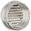 vidaXL Coperture per ventilazione d'aria 2 pcs Argento 200 mm
