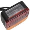 vidaXL Luci Rimorchio 2 pz Rosso 10,5x5x9,5 cm 12V Lampadina Classica