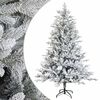 vidaXL Albero di Natale Artificiale con Rami Pieghevoli 120 cm