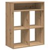 vidaXL Libreria Rovere Artigianale 66x31x80 cm Legno Multistrato