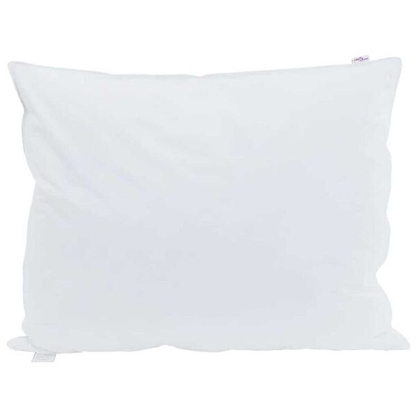 vidaXL Cuscino con cuscino Bianco 50 x 70 cm Piuma