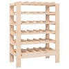 vidaXL Portavini 61,5x30x82 cm in Legno Massello di Pino