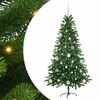 vidaXL Albero di Natale con 150 LED con supporto Verde 150 cm PE