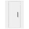 vidaXL Mobili Porta TV a Parete 2 pz Bianco 40x34,5x60 cm