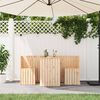 vidaXL Set da Balcone a 2 Posti in Legno Massello di Pino
