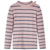 vidaXL Maglietta da Bambina a Maniche Lunghe Rosa Chiaro 128