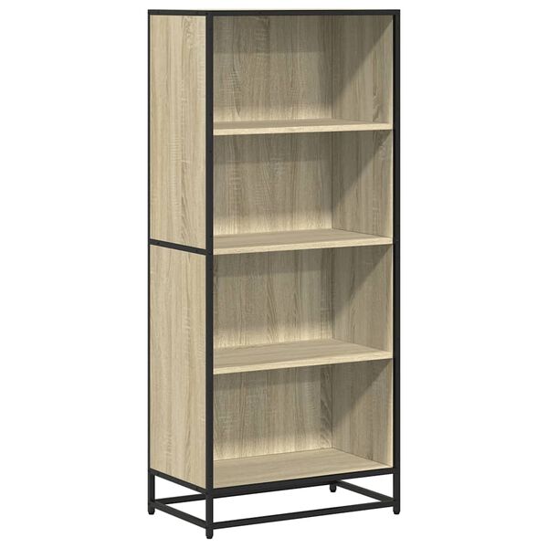 vidaXL Libreria Rovere Sonoma 60x35x139 cm in Truciolato