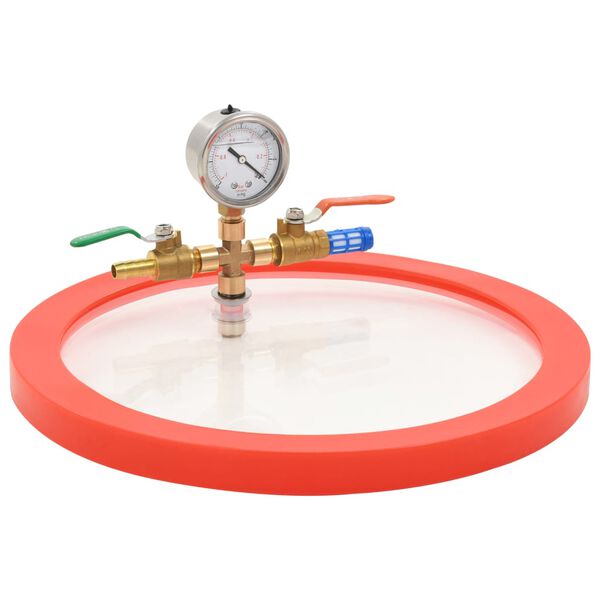 vidaXL Camera a Vuoto in Acciaio Inossidabile 18,9 L