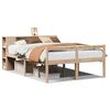 vidaXL Letto Libreria senza Materasso 135x190 cm in Legno di Pino