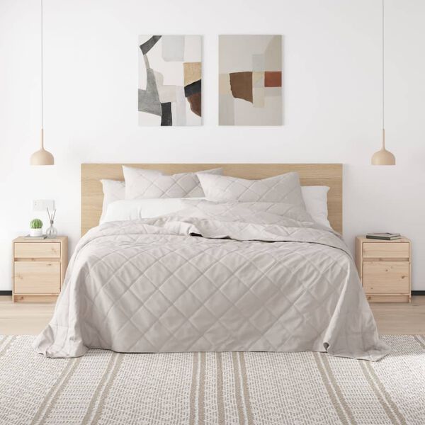 vidaXL Comodino 40x31x50 cm in Legno Massello di Pino