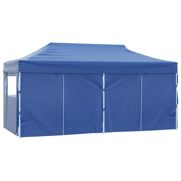 vidaXL Tenda Party Blu 291 x 580 x 315 cm Tessuto Oxford